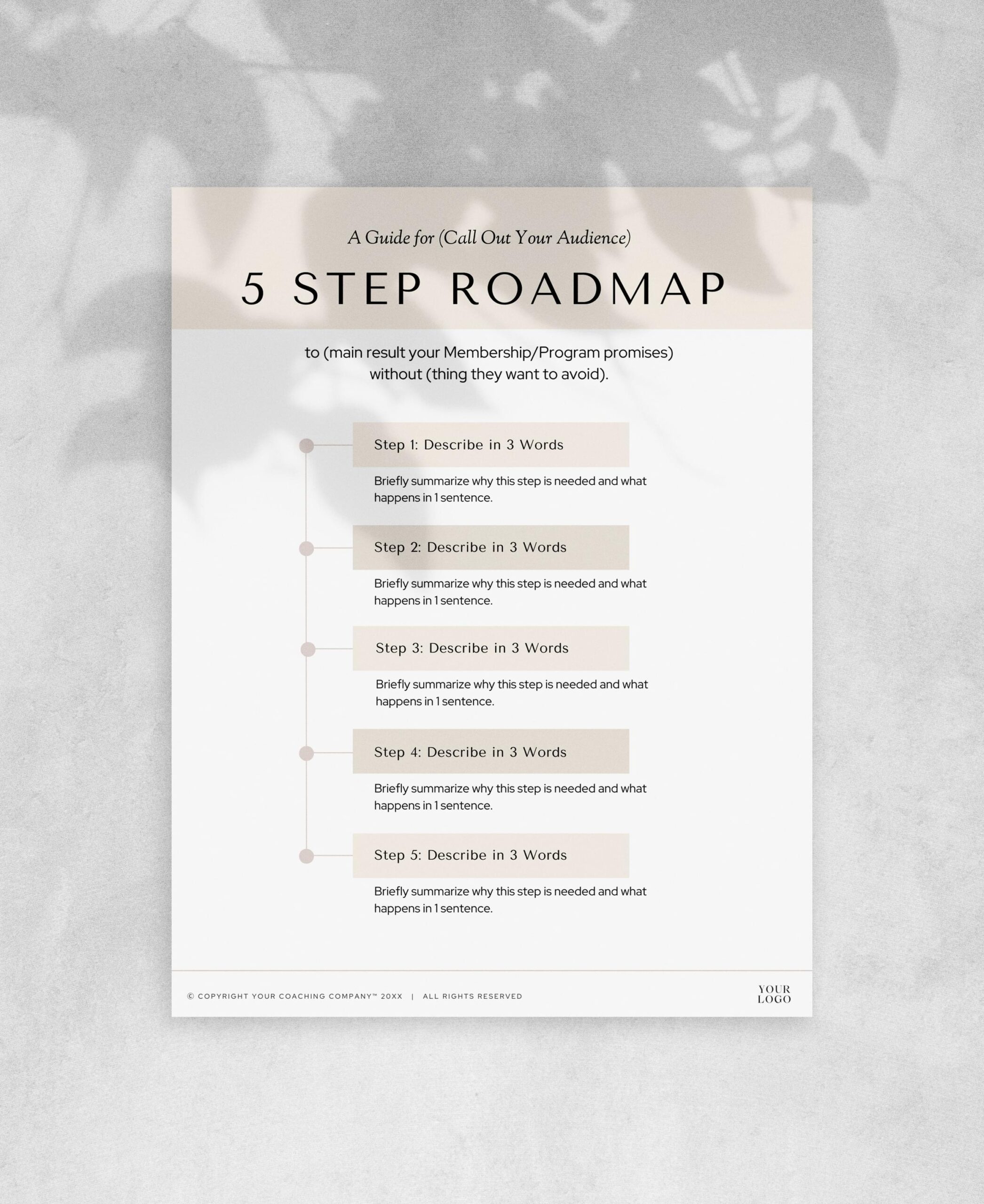5 step roadmap