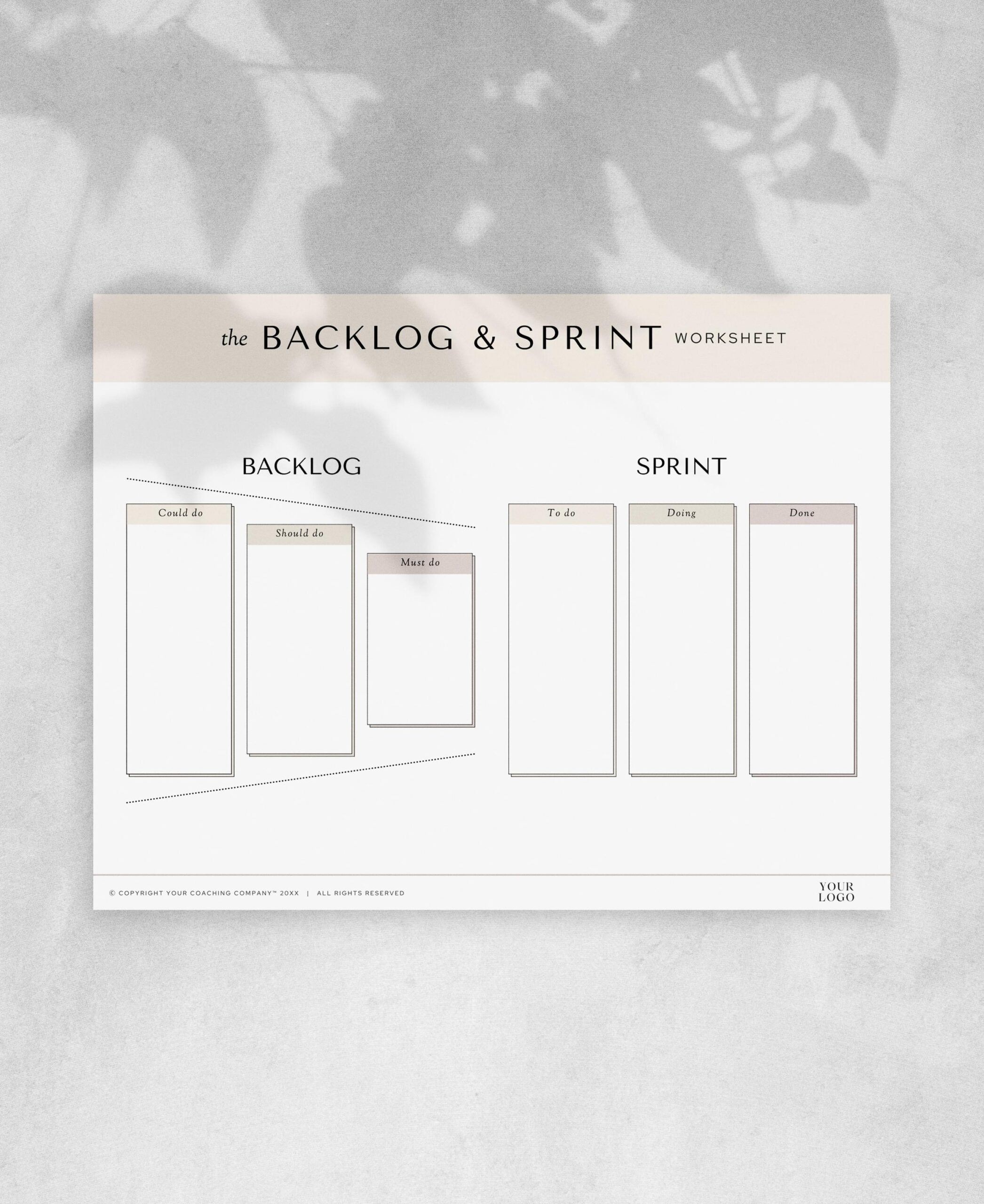 backlog and sprint
