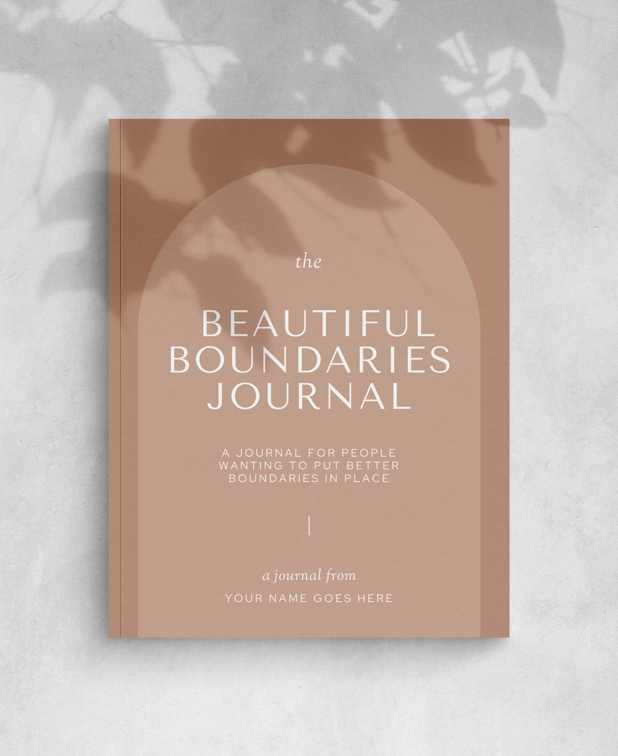 beautiful boundaries journal