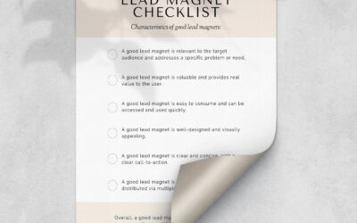 Lead Magnet Checklist