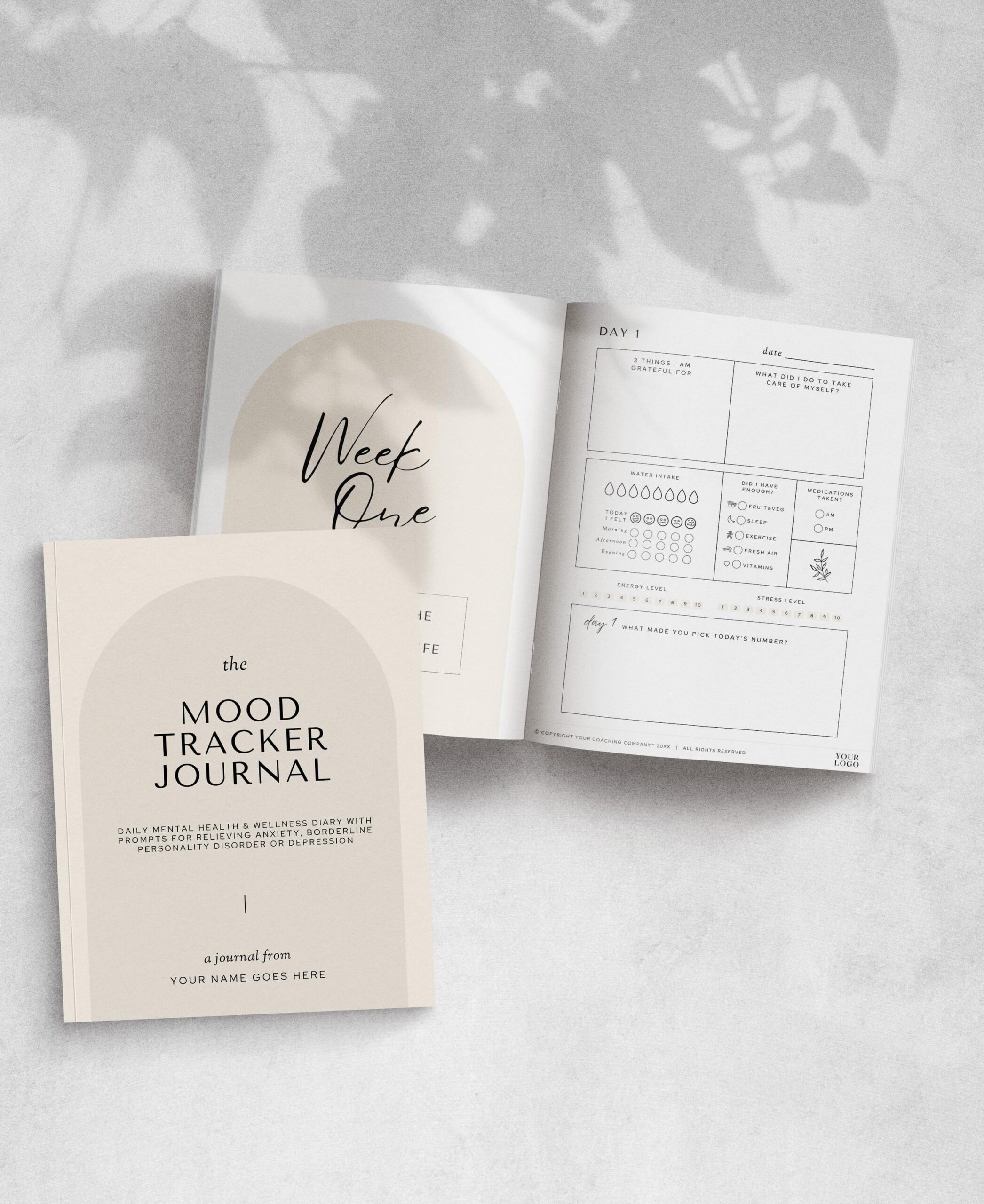 mood tracker journal