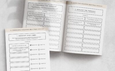 Overcome Negative Self-Talk Worksheet