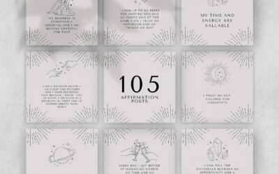 105 Affirmation Posts