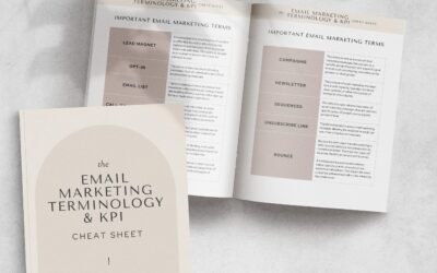 Email Marketing Terminology & KPI Cheat Sheet