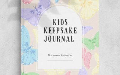 Kids Keepsake Journal Template
