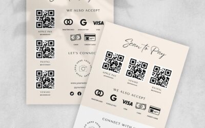 Scan to Pay Signs