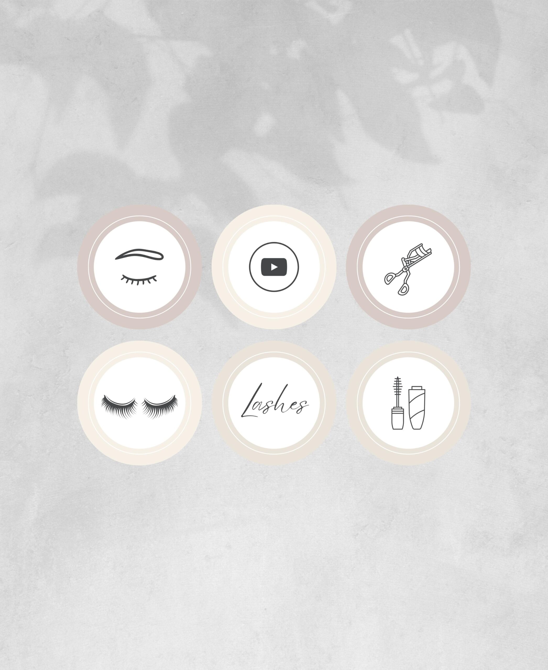 Lash Tech Instagram Highlights