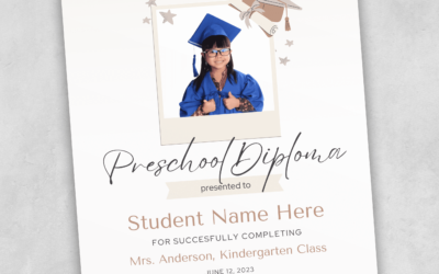 Preschool Graduation Certificate