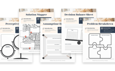 Problem Solving & Critical Thinking Worksheets