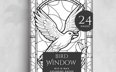 Stained Glass Window – Birds 2