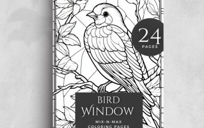 Stained Glass Window – Birds