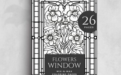 Stained Glass Flowers 2