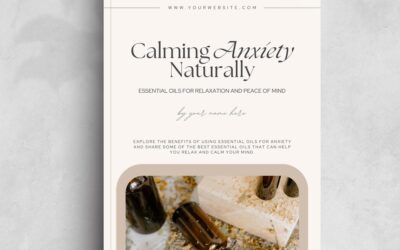 Calming Anxiety Naturally: Essential Oils for Relaxation and Peace of Mind