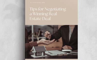 Tips for Negotiating a Winning Real Estate Deal