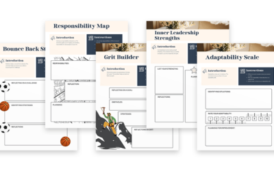 Resilience, Responsibility, Grit & Inner Leadership Worksheets Pt.1
