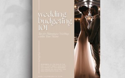 Wedding Budgeting 101: Tips for Planning a Wedding within Your Means