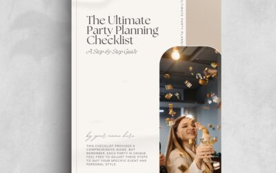 The Ultimate Party Planning Checklist: A Step-by-Step Guide
