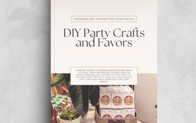 DIY Party Crafts and Favors: Personalized Touches for Your Guests