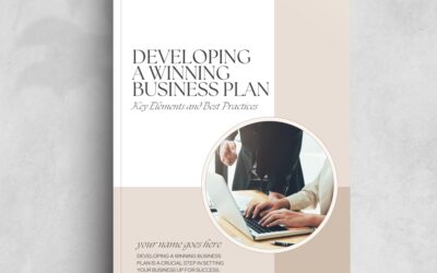 Developing a Winning Business Plan: Key Elements and Best Practices
