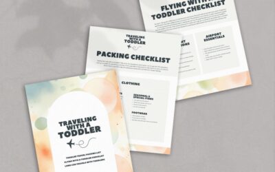 Traveling with a Toddler Checklist