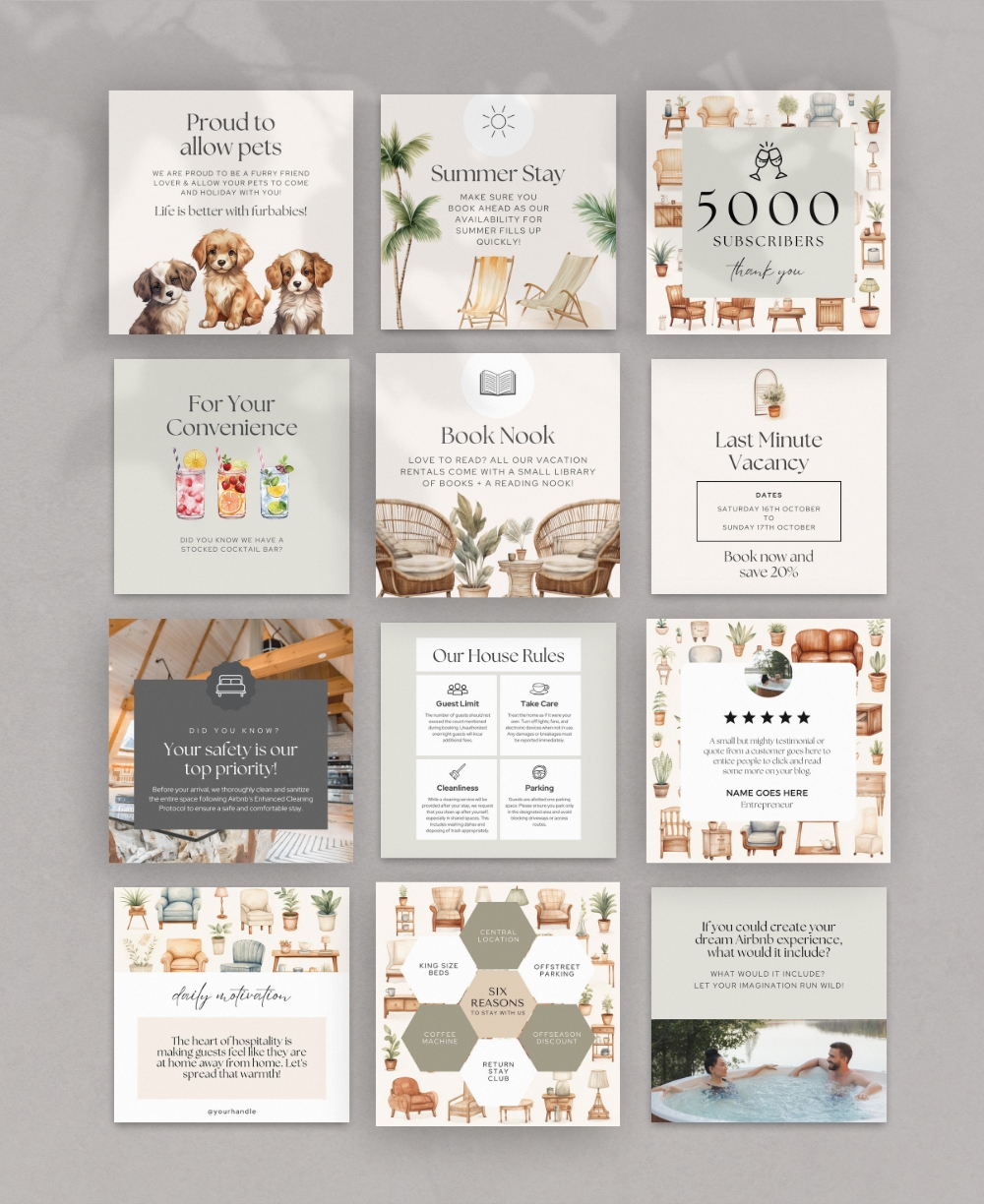 Copy of Social Media Posts mock up