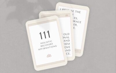 Holistic Recovery Affirmations