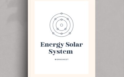 Energy Solar System Worksheet