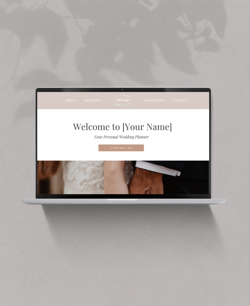 wedding website canva Mock Ups