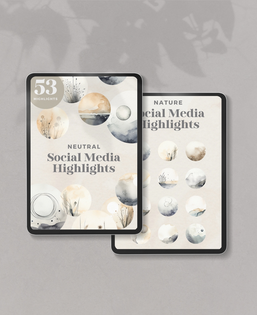 Nature Highlights Mock Ups