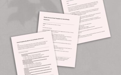 Social Media Influencers Email Bundle