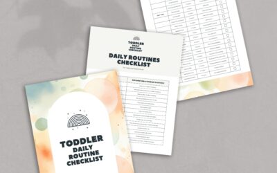Toddler Routine Checklist