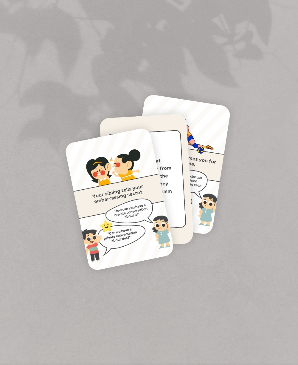 Copy of Conflict Resolution Skill Cards for Kids Mock Ups