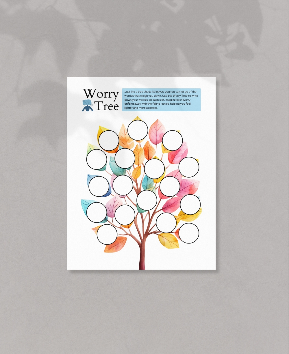 Worry Tree Mock Ups