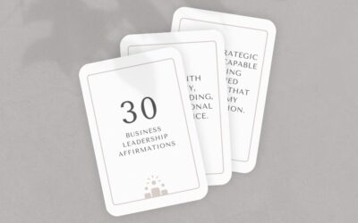 Business Leadership Affirmations