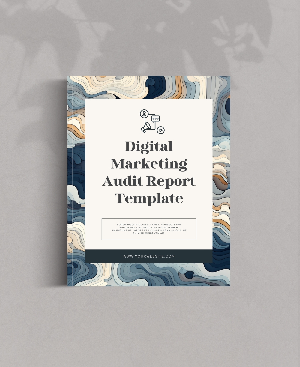 Digital Marketing Audit Template Mock Ups