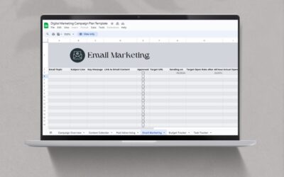 Digital Marketing Campaign Template
