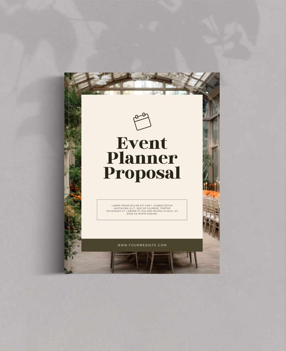 Event Planner Proposal Mock Ups