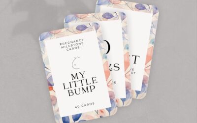 Pregnancy Milestone Cards