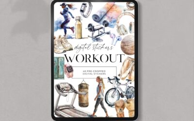 Workout Digital Stickers