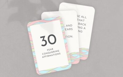 Fear Conquering Affirmations