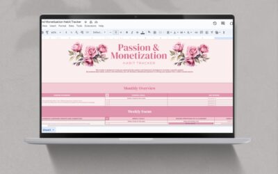 Passion and Monetization Habit Tracker
