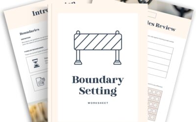 Boundary Setting Worksheet