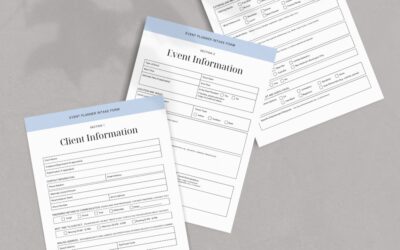 Event Planner Intake Form