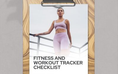 Fitness and Workout Tracker Checklist