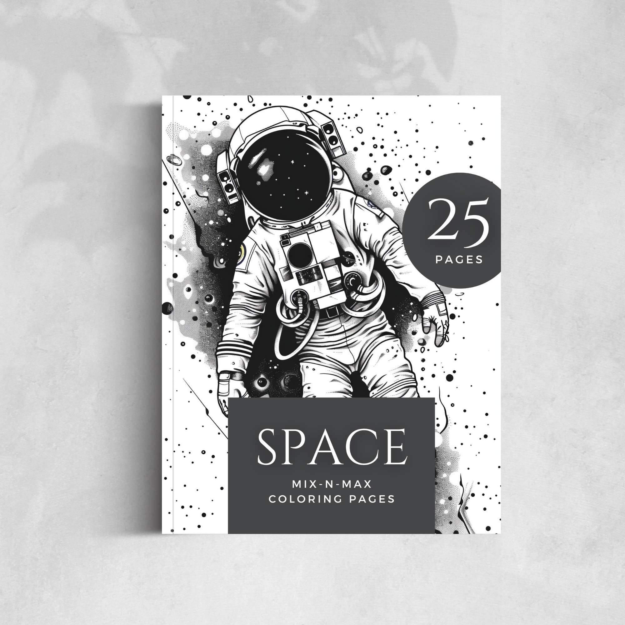 Space Coloring Mock Up