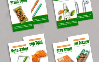 College Survival Kit Tags