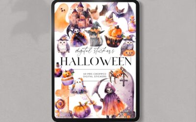Halloween Digital Stickers