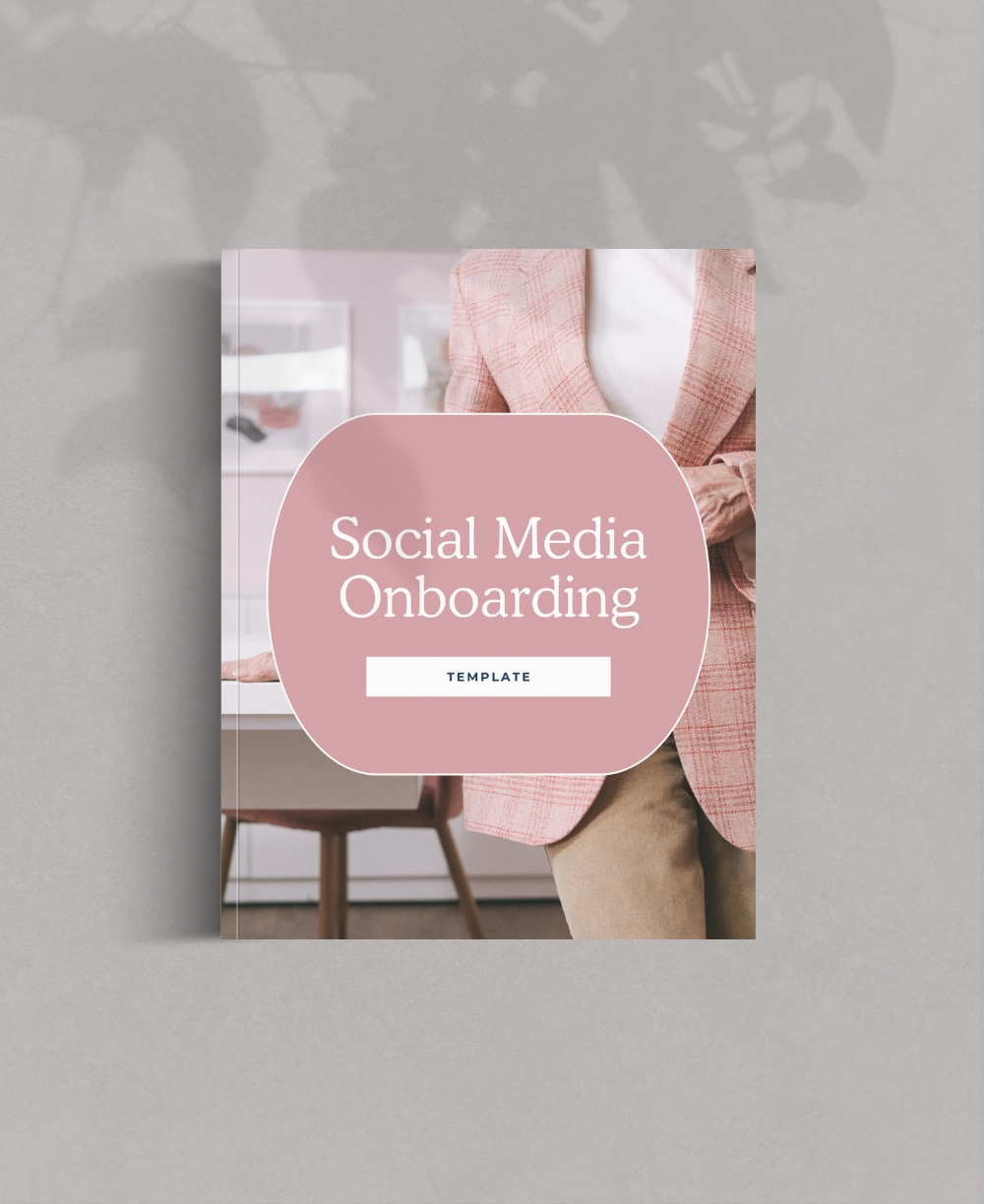 Social Media Onboarding Template Mock Ups