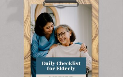 Daily Checklist for Elderly