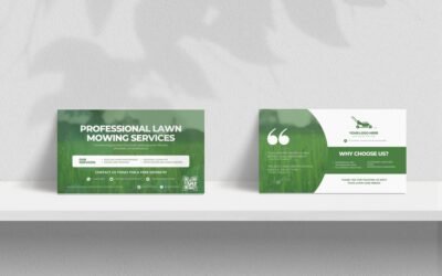 Lawn Mower Business Card
